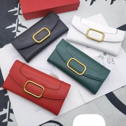 2021 plus récent val long portefeuille haut de gamme personnalisé luxe femmes zéro sac à main en cuir véritable loisirs mode carte sac titulaire de la carte