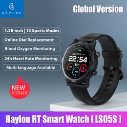 2021 más nuevo Youpin Haylou RT LS05S reloj inteligente deportes Monitor de ritmo cardíaco IP68 impermeable Haylou LS05S SmartWatch para iOS Android