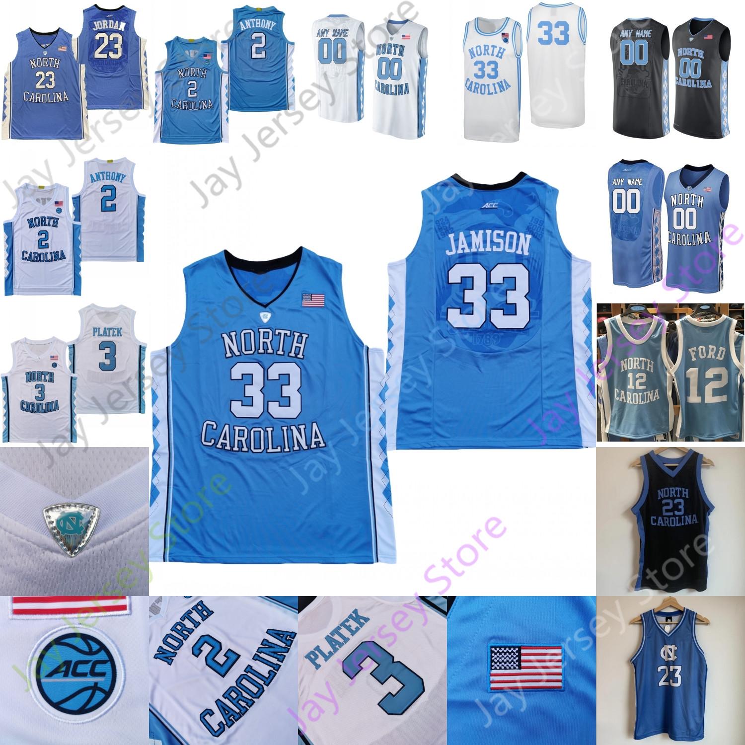 2021 North Carolina Basketball Jersey NCAA College Leaky Black Armando Bacot Anthony Harris Caleb Love Sharpe Walker Kessler Davis Puff Johnson