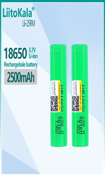2021 Brand d'origine 18650 2500mAh Batterie rechargeable 36V INR18650 25R M 20A DONCE3236786