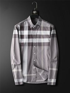 2021 Polka Dot Mens Designer Shirt Herfst Lange Mouw Casual Drail Shirts Style Homme Clothing M-2XL#75