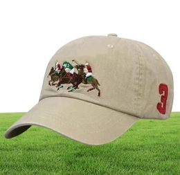 2021 Polo Caps Luxe Ontwerpers Papa Hoed Baseball Cap voor Mannen en Vrouwen Beroemde Merken Katoen Verstelbare Schedel Sport Golf Gebogen sun4732898