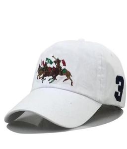 2021 Polo Caps Designers de luxe Papa Chapeau Casquette de baseball pour hommes et femmes Marques célèbres Coton Crâne réglable Sport Golf Courbé sun9422715