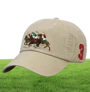 2021 Polo Caps Designers de luxe Casquette de baseball de papa pour hommes et femmes marques célèbres Coton Skull Skull Sport Golf Curvé Sun1861242