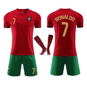 2021 Portugal Commémoratif Home Taille 7 Set de football pour enfants adultes