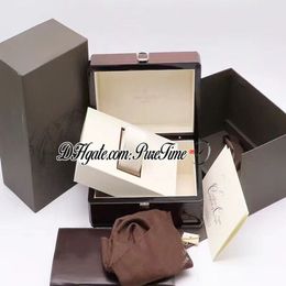 2021 PPBOX Boîtes de montres Comprend un manuel d'instructions Brochuresl protection du livre de profil flanne Gang Tag Sac à main Super Edition Acc2373