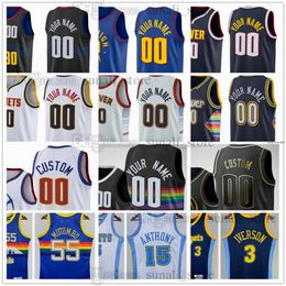 Heren Nikola Basketball 15 Jokic Jerseys Michael 1 Porter Jr. Jamal 27 Murray Aaron 50 Gordon Kentavious 5 Caldwell-Pope Reggie 7 Jackson 8 Watson 3 Strawther Gedrukt