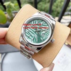 2021 Producten Vrouwen Heren Automatische Mechanische Horloge 36Mm Bladpatroon Dames Mode Koppels 40Mm Horloges Geschenken