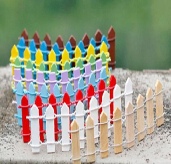 2021 Promotion mini clôture clôture fée jardin miniatures gnome mousse terrarium botte de bureau jardin résine artisanat décoration pour 2171640