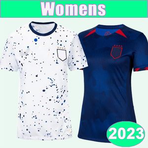 2023 PULISIC DEST Womens Voetbalshirts Nationale Team MORRIS McKENNIE YEDLIN ACOSTA AARONSON Home Away Voetbalshirt Volwassen Uniformen