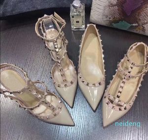 Zapatos de tacón de piel de oveja en 15 colores para mujer