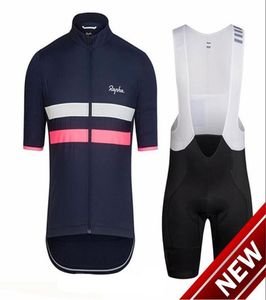 2021 Rapha Team Vêtements de cyclisme d'été pour hommes Ensemble de vêtements de vélo de montagne Vêtements de vélo respirants Ensembles de maillot de cyclisme à manches courtes Y039320342