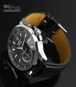 2021 Regio Masculino Gagnant de marque New Men039 Automatic Mechanical Watches en cuir STRAP Watch Fashion Sports Men Wristwatche2206117