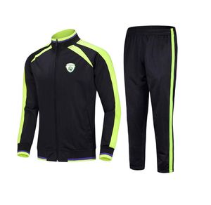 2021 République d'Irlande Football Club Men de course de vestes Sportsswear Football Tracks Cleans Soccer Training pour enfants Whole9067964