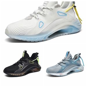 2021 Chaussures de course antidérapantes Tennis hommes blanc noir été mode coréenne chaussure décontractée grande taille baskets respirantes run-shoe # A0024