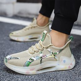 2021 Running Shoes Hollow Out Ther Korean Fashion Casual Shoe Groot Size Ademend Sneakers Run-Shoe # A0022