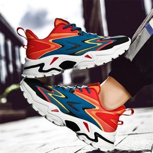 2021 Running Shoes Dik-Soled Tennis Men Wit Zwart Zomer Koreaanse Mode Casual Schoen Grote Size Ademend Sneakers Run-Shoe # A00018