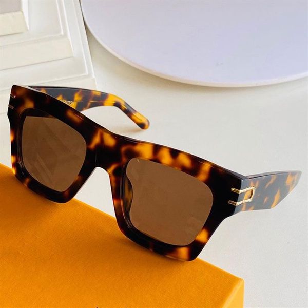 Lunettes de soleil carrées pour femmes de la saison 2021 Z1482E Hommes et femmes Board Full Frame Mode Casual All-Match Cool Lunettes Unisexe UV 400 top268Q