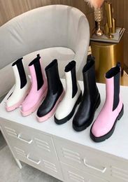 2021 Sell Well Fashion Femmes Half Boots Geatic Cuir Cotton Tissu Lettres Round Head Middle Boot for Cowboy Boots Home011 036132617