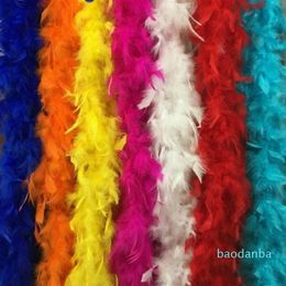 Boa en plumes de marabout multicolores, pour déguisement de fête, Burlesque, 2021 K, 239K