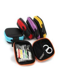 Mini boîte de rangement Portable pour outils de couture, Kits de couture de voyage avec fils d'aiguille et ciseaux, accessoires de bricolage, 2021, 1223896
