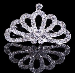 2021 Brillant Strass Pince À Cheveux Petites Filles Diadème Couronne Diadème Enfants Tête Bijoux Accessoires pour Ornements Bébé Épingle À Cheveux3817816