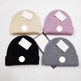 Gorro de punto de cúpula corta, gorros de lana de otoño e invierno para estudiantes de color sólido, tejidos de marinero de piel de melón