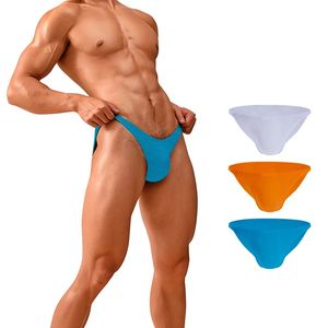 2021 Sissy hommes Bikini slips Sexy caleçon homme Slip Gay hommes culottes coton séchage rapide nouveau doux homme sous-vêtements Tanga