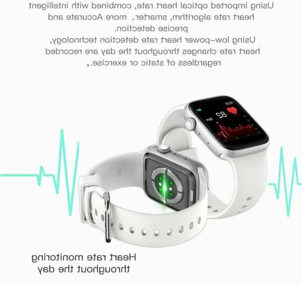 2021 Smart Watch Men Smartwatch Dial Dial Llame Mira el control de la música del rastreador de fitness impermeable para el iPhone Xiaomi Huawei Iwog8644396