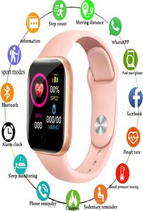 2021 Smart Watch Men Femmes Smartwatch Heart Rate Step Calorie Fitns Traceing Sports Bracelet pour Apple Android Smart Watch6496040