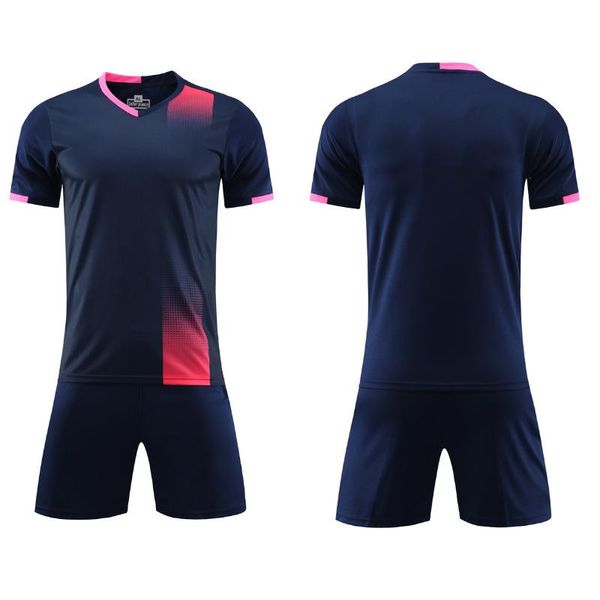 Conjuntos de camiseta de fútbol 2021, camiseta de fútbol para hombres y mujeres, traje de entrenamiento para adultos, tablero ligero, personalidad, partido de manga corta para niños 07