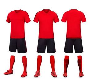 2021 Soccer Jersey Sets Smooth Royal Blue Football Zweet Absorberend en Ademend Children's Training Pak 0000013
