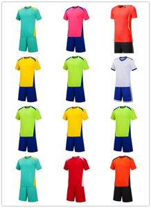 2021 Maillot de football Ensembles Été Jaune Jeux d'étudiants Match Formation Guangban Club Football Costume 04