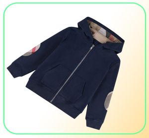 2021 Lente Herfst Baby Jongens Jassen Kinderen Katoenen Rits Jassen Kinderen Capuchon Jongen Uitloper Kind Casual Vest Coat2631912