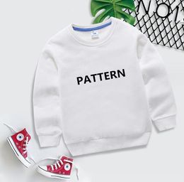 Vêtements pour enfants Pulls de printemps et d'automne Pull à manches longues pour enfants Haut en coton pour garçons et filles Nouveau bas imprimé Chemise