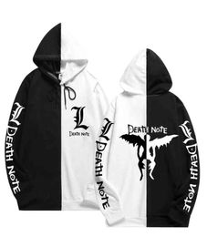 2021 Été Japon Anime Death Note Imprimer Men039s Sweats à capuche Le Sharingan Patchwork Sweat-shirt Mince Vêtements Sweat-shirts à capuche G17812623