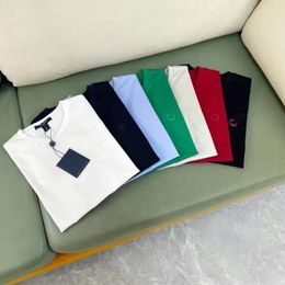 2022 Summer Luxury Designer Brand Hommes Polos Chemises Hommes à manches courtes T-shirt original simple revers chemise hommes TeesPolos Free Package mail