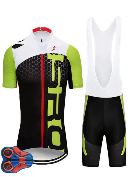 2021 Summer Mens PRO TEAM Uniforme Maillot de cyclisme Vêtements de vélo Équitation Racing Casual Ropa Ciclismo Bike Shirt Maillot Culotte1890450