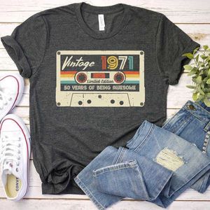 NOVEDAD DE VERANO 2021, camiseta sencilla informal de manga corta con cuello redondo y grabadora de CD para hombres y mujeres
