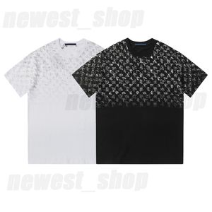 zomer designer heren t-shirt katoenen t-shirt parijs luxe t-shirt t-shirt dames klassieke geometrie letterprint eenvoudig casual katoenen t-shirt tops