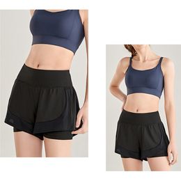 2021 sommer Outfit Lose Yoga Shorts Tasche Schnell trocknende Gestaltung Sport Hohe Qualität Hosen mit Marke Übung Fitness Tragen lu-1836