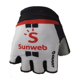 2021 Sunweb Gants de cyclisme Demi-doigt Anti Slip Gel Pad Respirant Moto VTT Montagne Gants de vélo de route Hommes Sports Vélo mi8181794