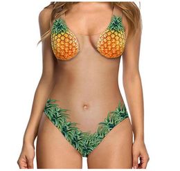 2021 Swimsuit europeo y americano muy sexy agua melón de la piel color dama bikini bikini piña de una pieza swimsui7406019