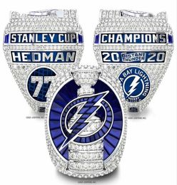 2021 TAMPA Championship Cup Ring Church Ancs Men's Brothers Fan Fan Gift Wholesale Drop Taille 8-144213007