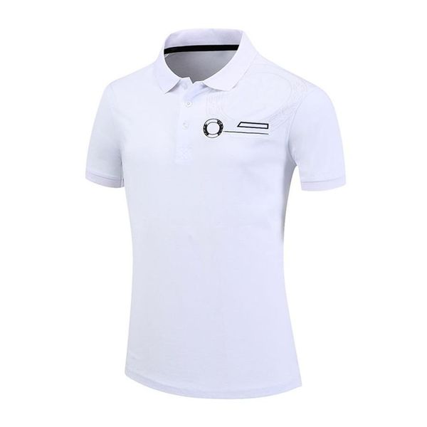 2021 équipe F1 costume de course T-shirt POLO chemise hommes à manches courtes voiture gp chemise salopette288z