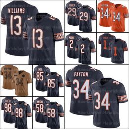 Caleb Williams DJ Moore voetbaljersey Jaquan Brisker Darnell Wright Mooney Cole Kmet Tremaine Edmunds Jackson Walter Payton Montez Keenan Allen