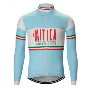 2021 Thermal La Mititica Fausto Coppi Retro Cycling Jersey with Fulce Option244U