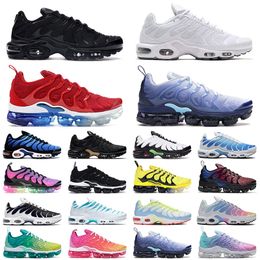 2021 tn plus zapatos para correr para hombre triple blanco negro hiper azul voltaje púrpura en todo el mundo hombres mujeres entrenador zapatillas deportivas