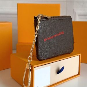 2021 top Design de luxe de haute qualité Portable N62650 sac à main KEY P0UCH portefeuille classique Homme femmes Coin Chain sacs Avec sac à poussière et box211m