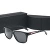 2022 Lunettes de soleil de la mode de qualité supérieure pour l'homme des lunettes de lunettes de lunettes de lunettes de soleil UV400 Lenses avec boîte de vente au détail et étui